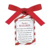 Mailbox Figurine Christmas Letters to Santa