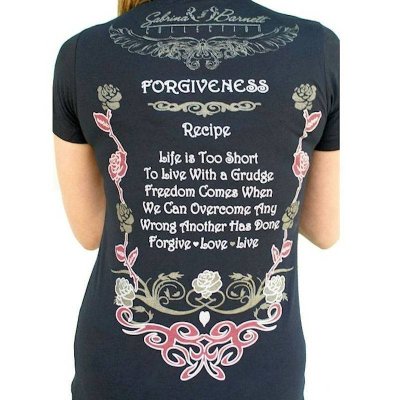 Recipe for Forgiveness Graphic Shirt by Sabrina Barnett