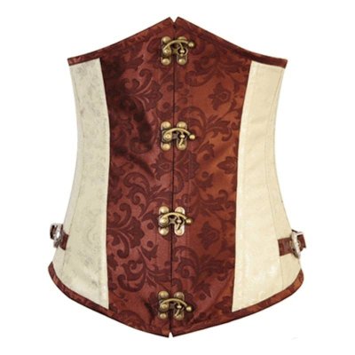 Steam Punk Vixen Steel Boned Underbust Corset