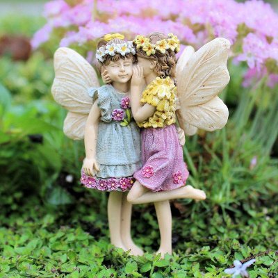 Kennedy & Megan Fairy Garden Figurine