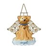 Angel Pet Glass Window Pane Ornament Wall Art