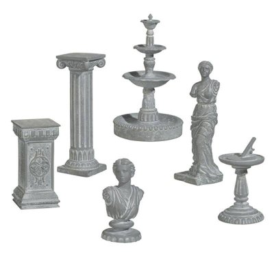 Classical Statues Fairy Garden Figurines Set of 6