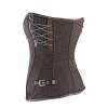 Steam Punk Chic Steel Boned Corset Also Plus Sizes