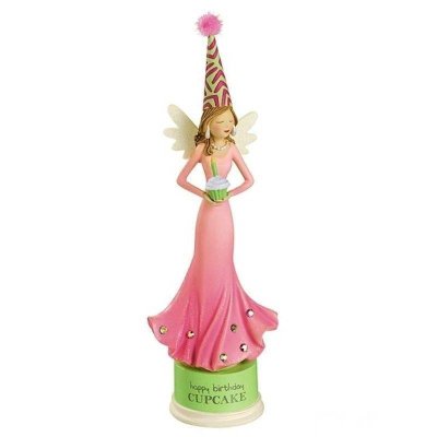 Birthday Fairy Figurine with Crystals