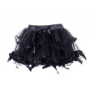 Bow Trimmed Hem Tutu Skirt