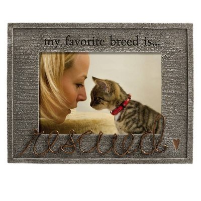 Rescue My Favorite Breed Pet Photo Frame