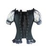 Demure Mystical Enchantress Corset with Sleeves