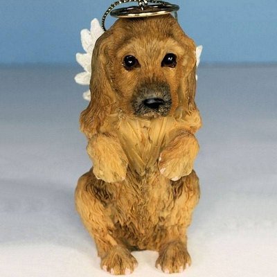 Golden Retriever Dog Angel Ornament Dog Figurine