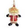 Bearded Bobble Head Large Santa Christmas Ornament