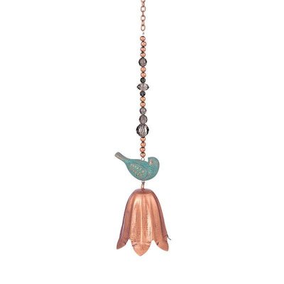 Bird & Bell Garden Wind Chime by Grasslands Road