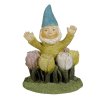 Magical Fellow Gnome Garden Figurine by Grasslands Road