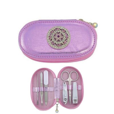 Flower Charm Pink Manicure Kit by Spring Street Design