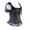 Demure Mystical Enchantress Corset with Sleeves