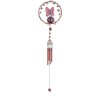 Glass Ball Fairy Figurine Wind Chime