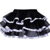 Flirty Ribbon Color Black Tutu Skirt