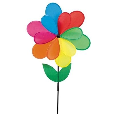 Pinwheel Garden Stake Flower Design by Grasslands Road