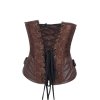 Queen of Steam Punk Steel Boned Underbust Corset