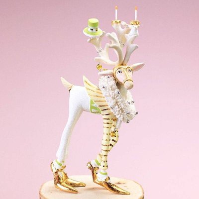 Moonbeam Prancer Reindeer Mini Ornament