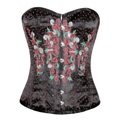 Lady Enchantress Steel Boned Beaded Corset