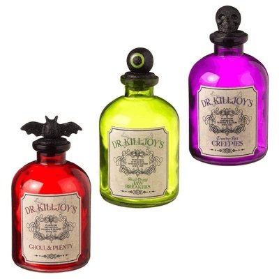 Dr Killjoy's Halloween Magic Potion Bottle