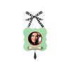 Glamour Girl Photo Frame Christmas Ornament