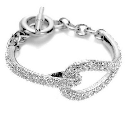 Chain of Love Silver Bracelet by Spring Street Designs