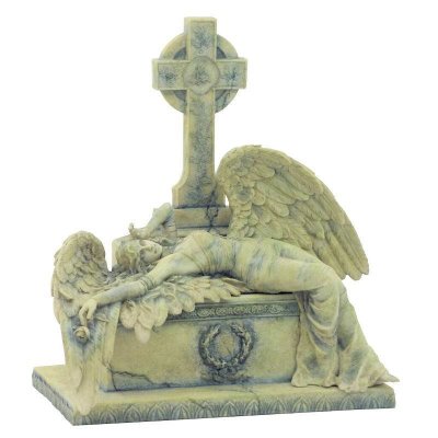 Gothic Weeping Angel Figurine by Veronese Design