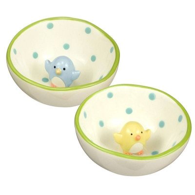 Peek-a-boo Serving Bowl with Duck Figurine