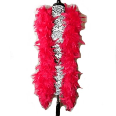 Red Lusciously Thick Feather Boa