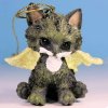 Grey Cat Angel Ornament Cat Figurine