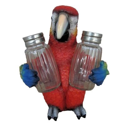 Parrot Figurine Salt & Pepper Holder