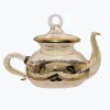 Teapot Ornament Etched Glass by Egyptian Museum