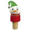 Snowman Christmas Wine Cork