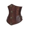 Queen of Steam Punk Steel Boned Underbust Corset