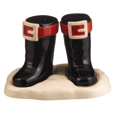 Santa Boots Christmas Salt & Pepper Set