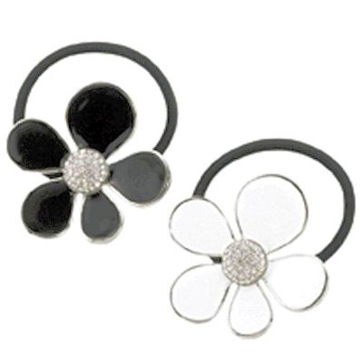 Casablanca Flower Ponytail Holder by Spring Street Design