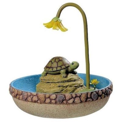 Turtle Paradise Table Fountain by Grasslands Road