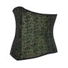 Green Empress Steel Boned Underbust Corset