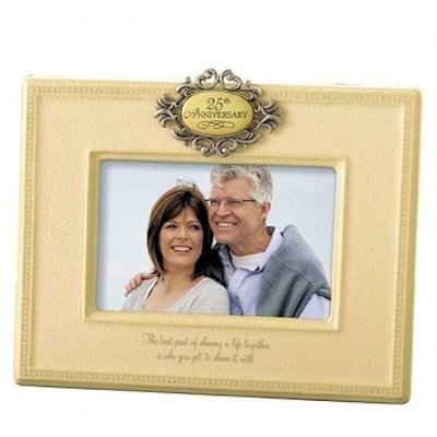 25th Wedding Anniversary Photo Frame