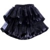 Flirty Ribbon Color Black Tutu Skirt