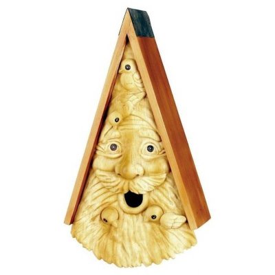 Saint Francis Birdhouse Garden Figurine