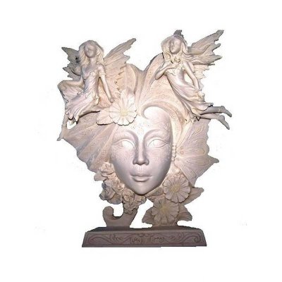 Mask Statuette Fairy Figurine