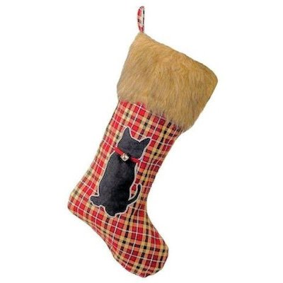 Pet Christmas Stocking for Cats by Grasslands Road