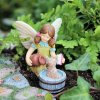 Katie & Dog Fairy Garden Figurine