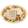 Crimson Hollow Owl Serving Platter by Grasslands Road