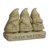 Have No Fun Gnome Garden Figurine