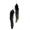 Feather Earrings Long Tibetan