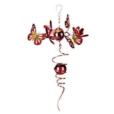 Butterfly Wind Spinner Hanging Garden Ornament