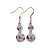 Cloisonne Balls Beaded Earrings