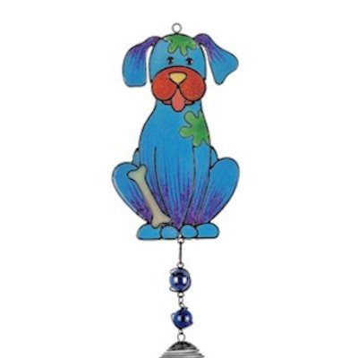 Dog Figurine Garden Wind Chime